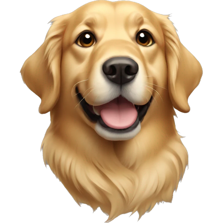 Golden retriever  emoji