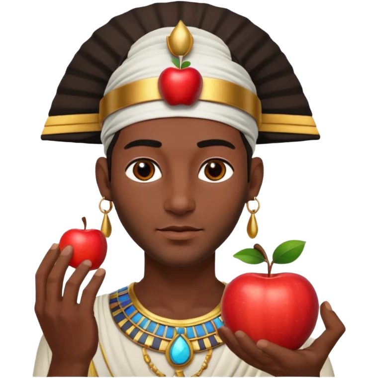 farao in egypt man apple  emoji