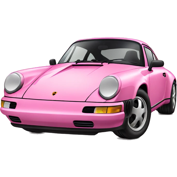 pink porsche  emoji