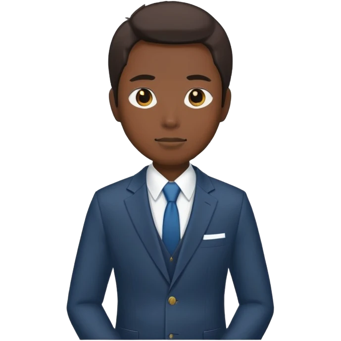 Член японца в пиджаке emoji