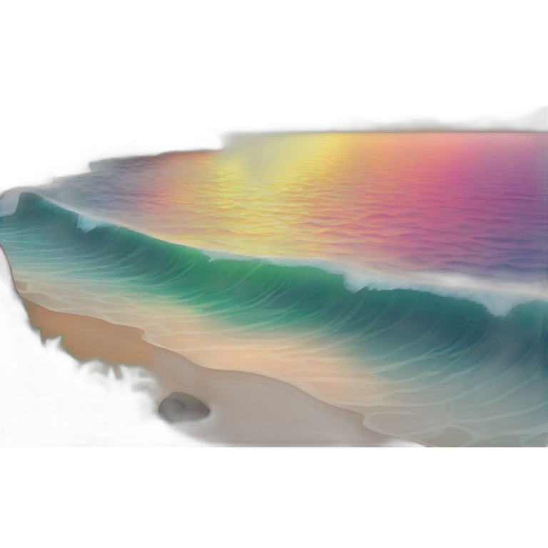 Design a breathtaking sunrise scene with vibrant colors over a tranquil ocean. emoji