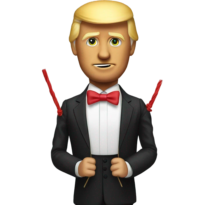  Donald Trump marionette strings emoji