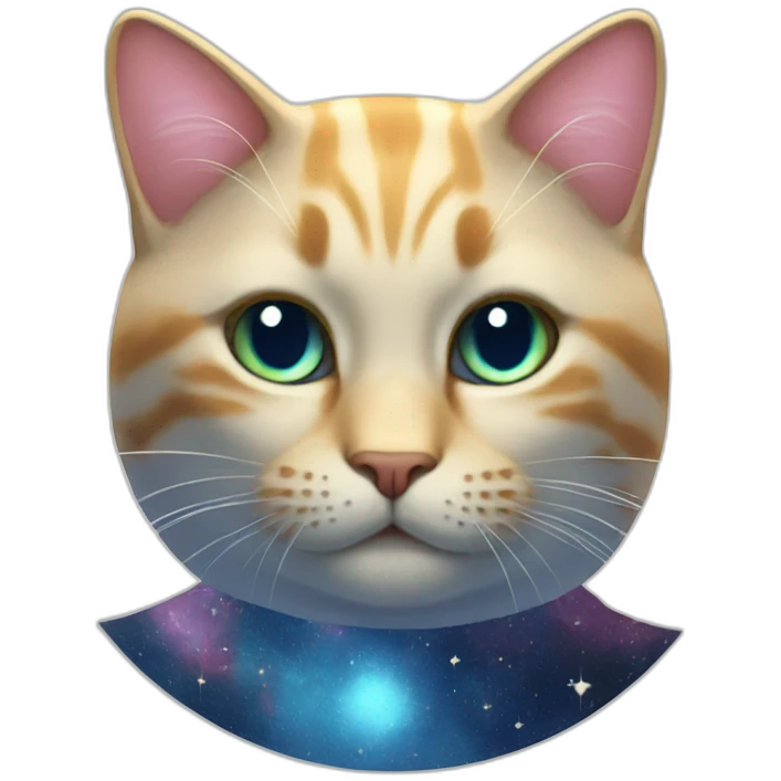 cosmic cat emoji