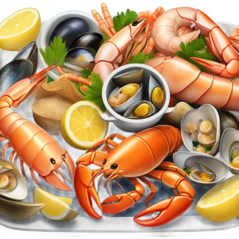 Seafood boil  emoji