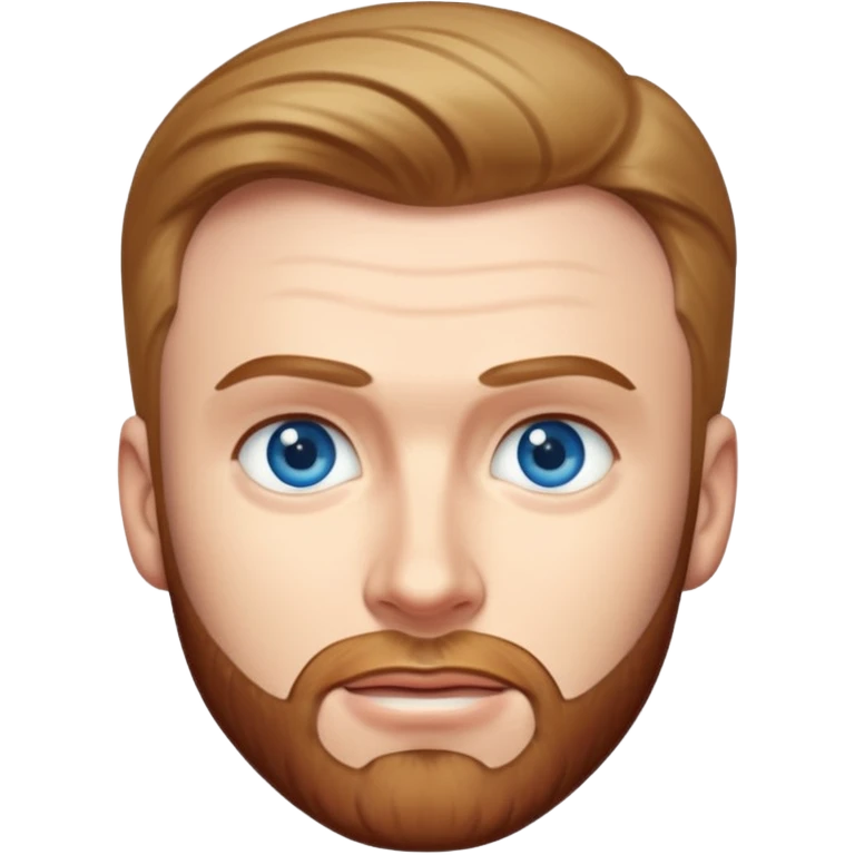 Chris Evans with blue eyes emoji