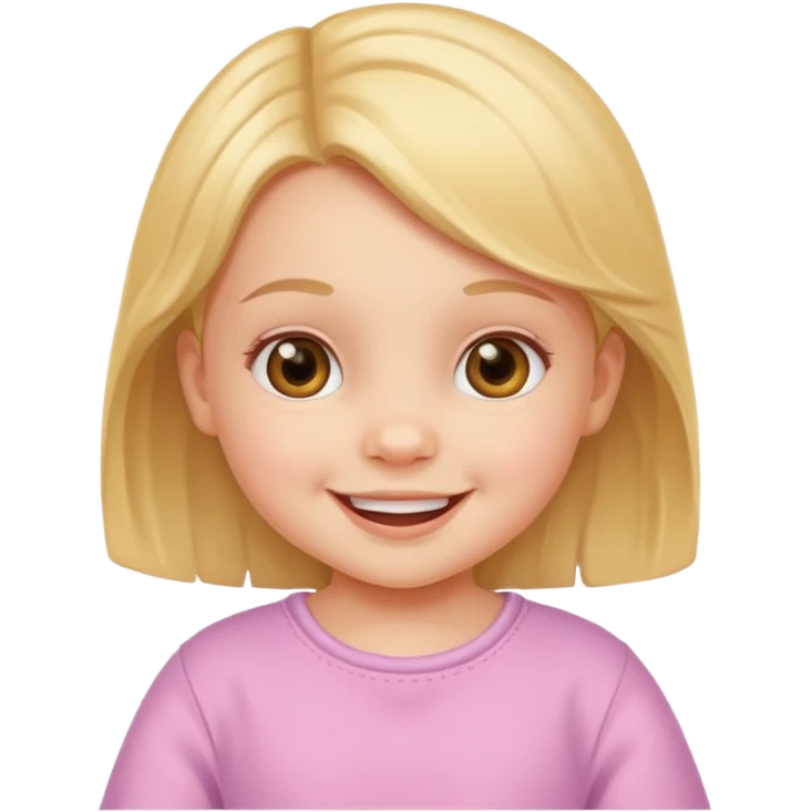 Girl baby emoji