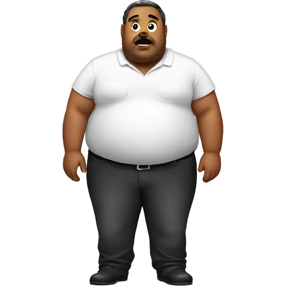 fat dude emoji