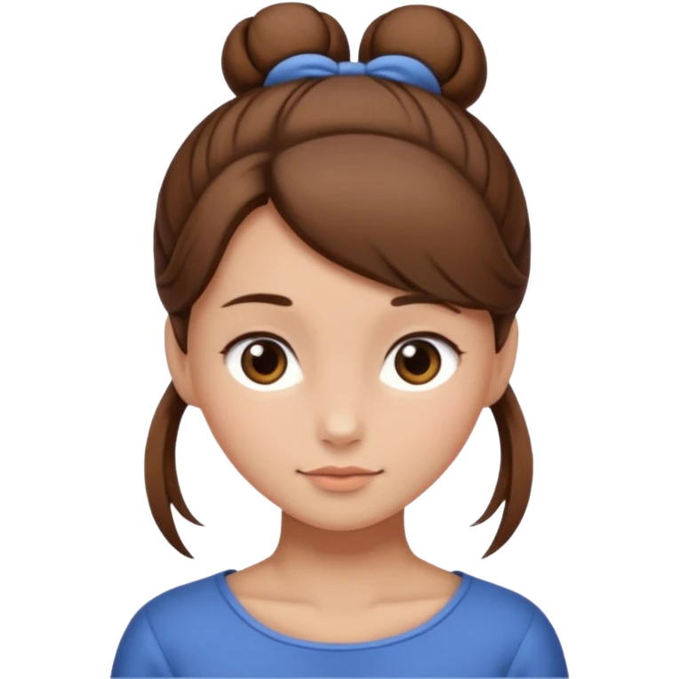 make the above bun abit side off  emoji