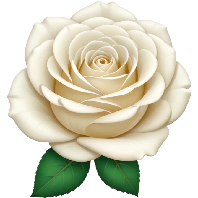 White rose emoji