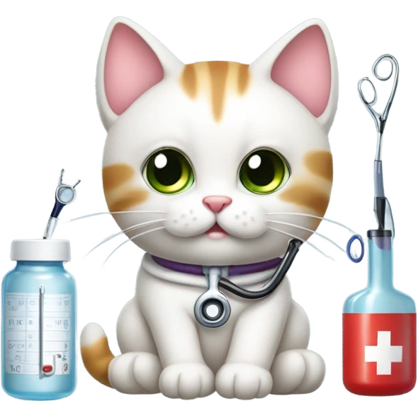 Cat cure emoji