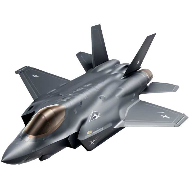 F-35 Lightning II - Lockheed Martin (Model Year: 2022) (Iconic colour: Stealth gray) emoji