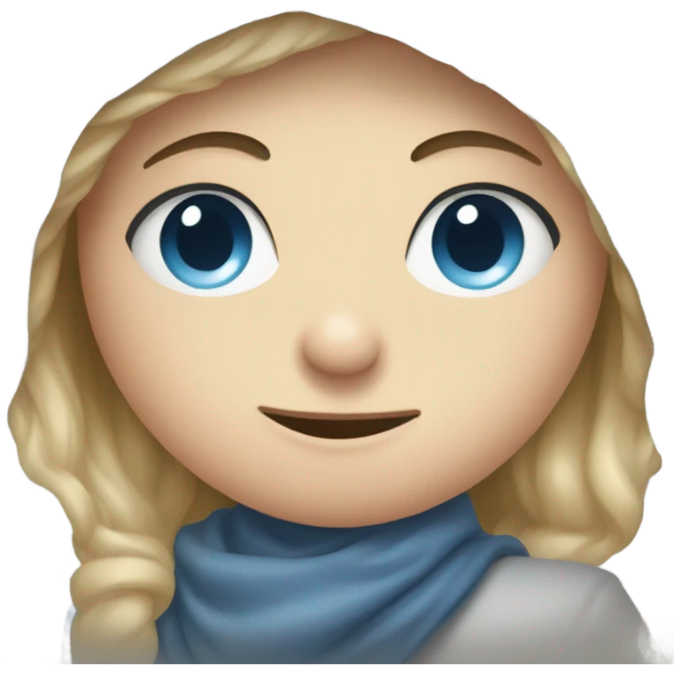 blue eyed home alone boy kissing girl emoji