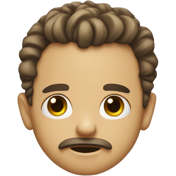 Sarcastic questioning emoji