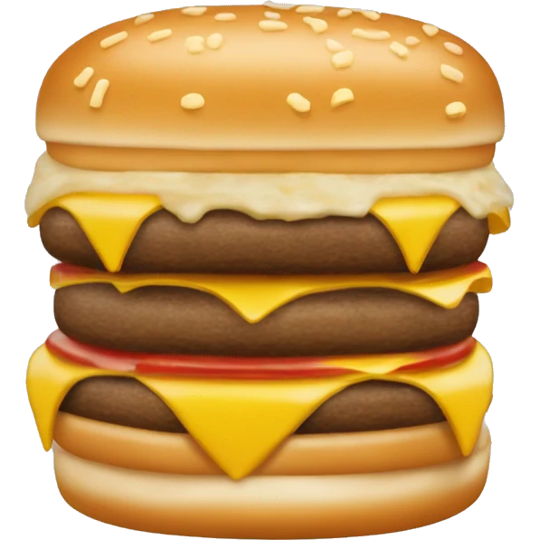 In n out Double Cheeseburger with melty cheese and grilled onions  emoji