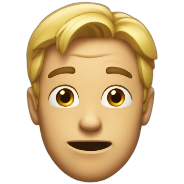 strangely-amazed emoji