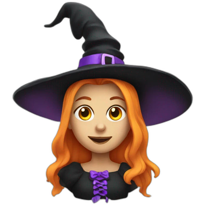 halloween witch emoji