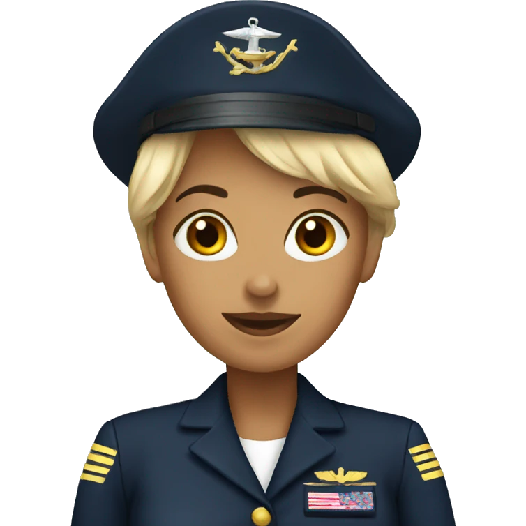 navy-woman emoji