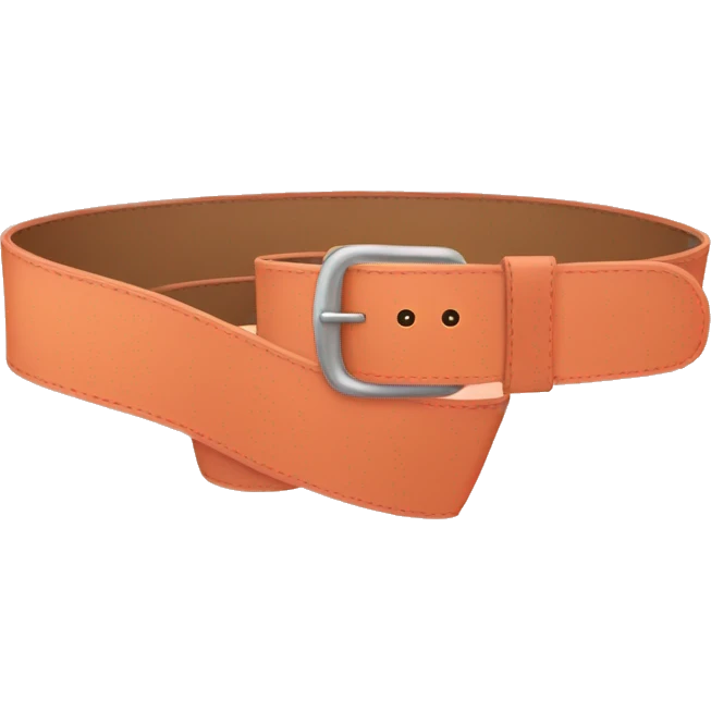 Belt to peach emoji