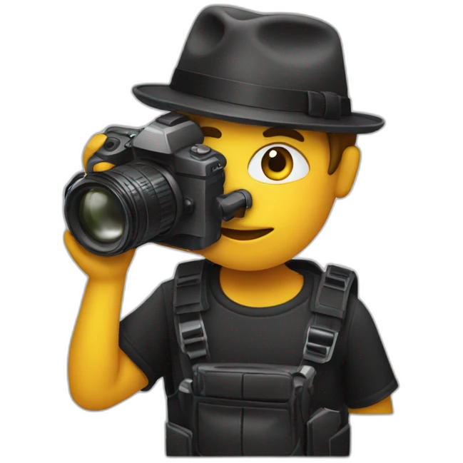 a music photographer emoji