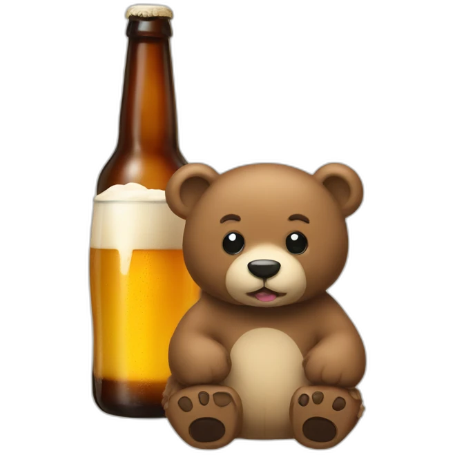 Ours biere emoji