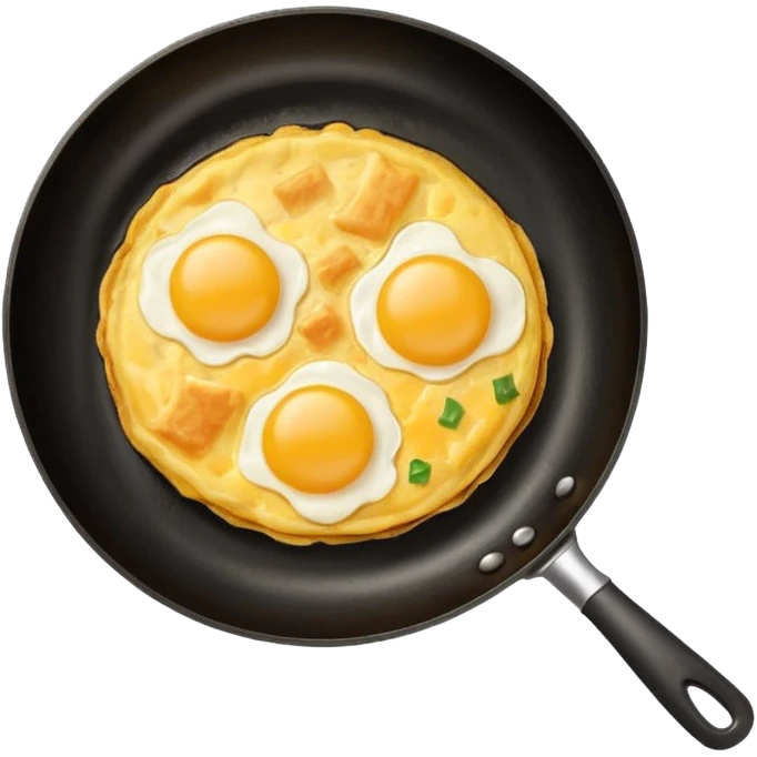 omlette on frying pan emoji