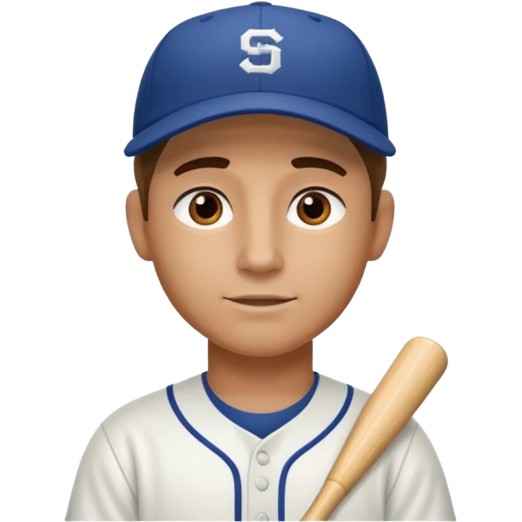 Baseball Player Center Field emoji