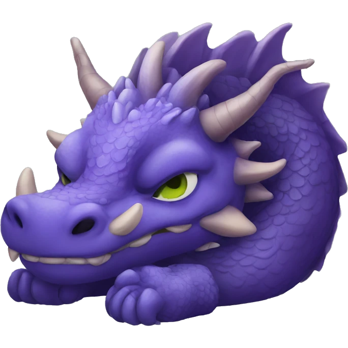 dragon sleep emoji
