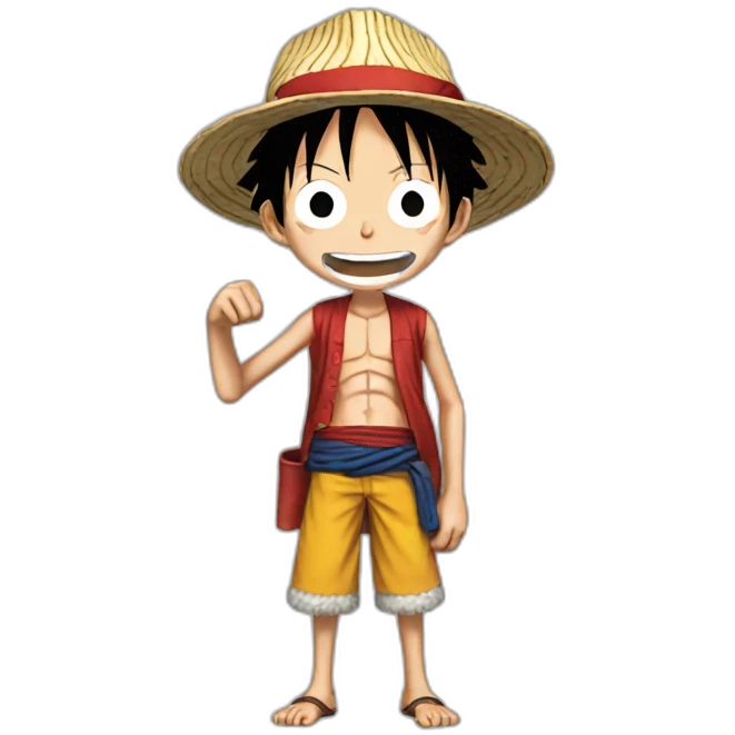 monkey d luffy emoji