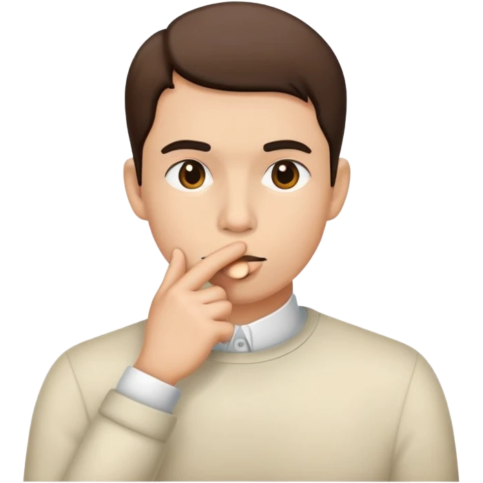 🫂🤫 emoji
