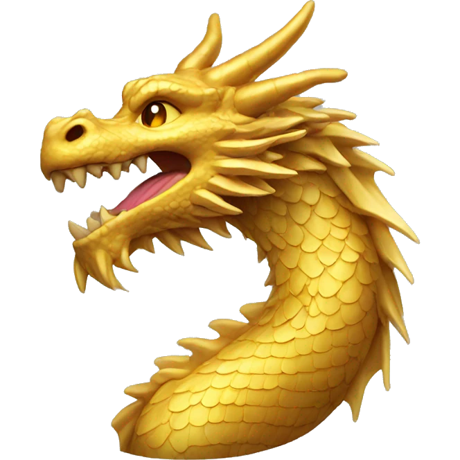 golden dragon emoji