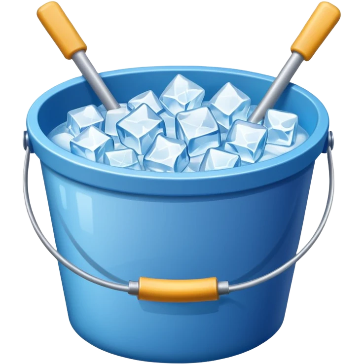bucket para ice hockey emoji