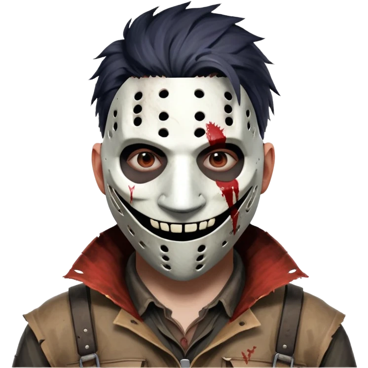 smiled trapper from dead by daylight emoji