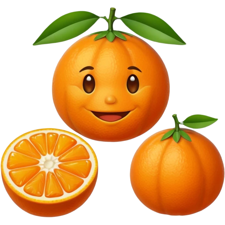mandarine emoji