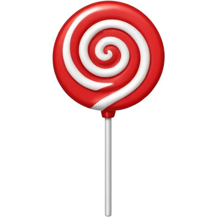 red round lollipop emoji