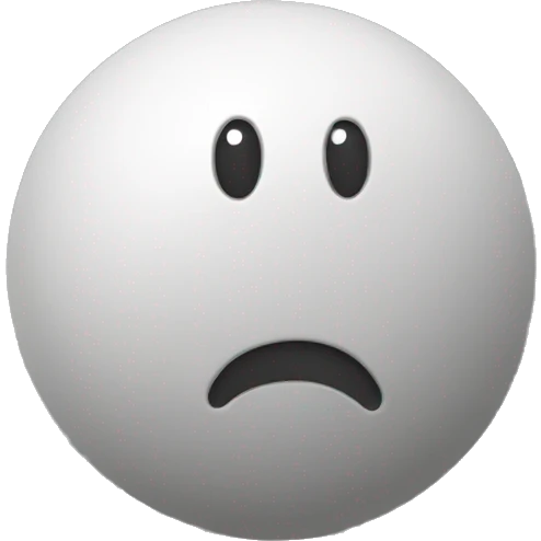 Une boule de pétanque grise   emoji