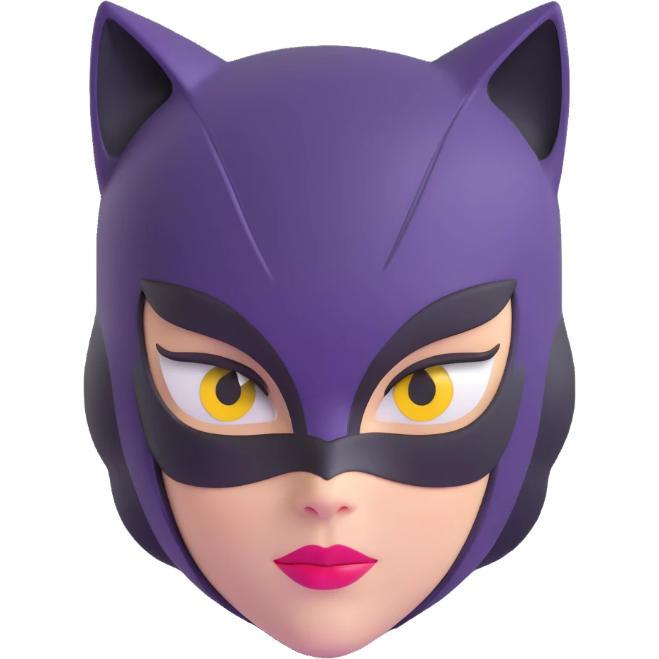 Catwoman face emoji