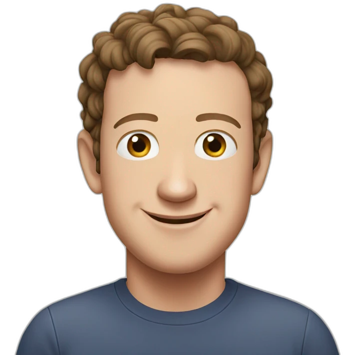 Mark zuckerberg. Meta emoji