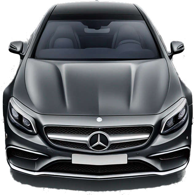 Mercedes-Benz S 63 AMG 2015 DARK GREY COLOR  emoji