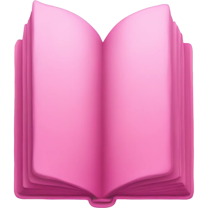 pink book emoji