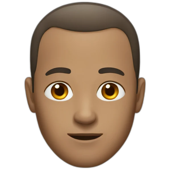 man with receding hairline emoji
