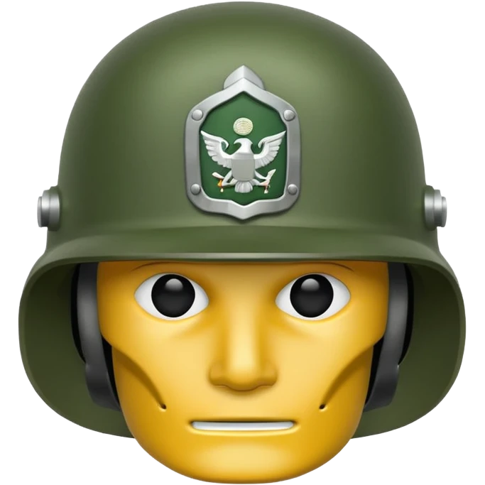military helmet emoji