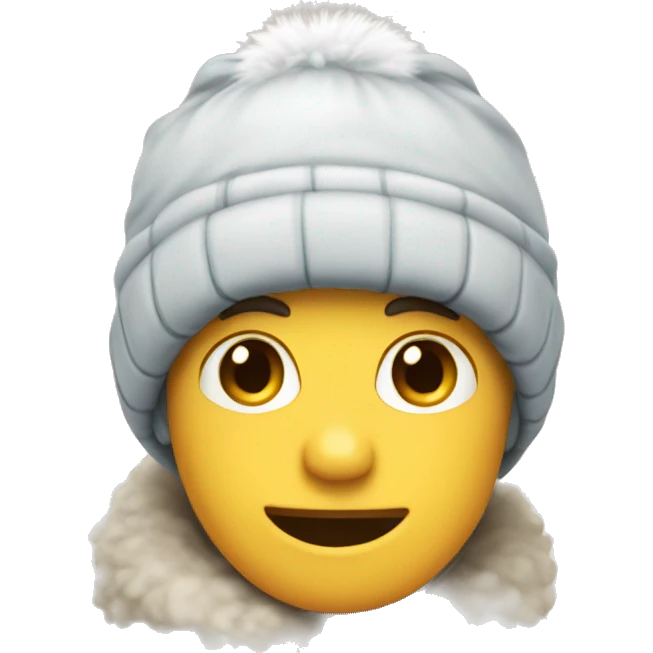Winter cute emoji emoji