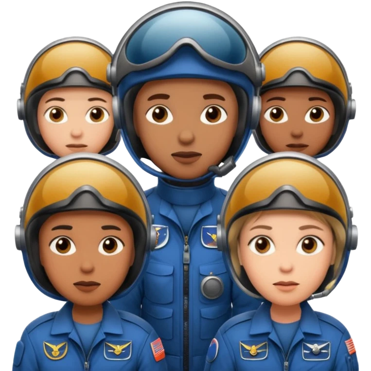 Confused pilots emoji