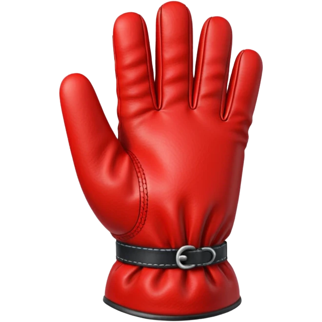 Love glove emoji