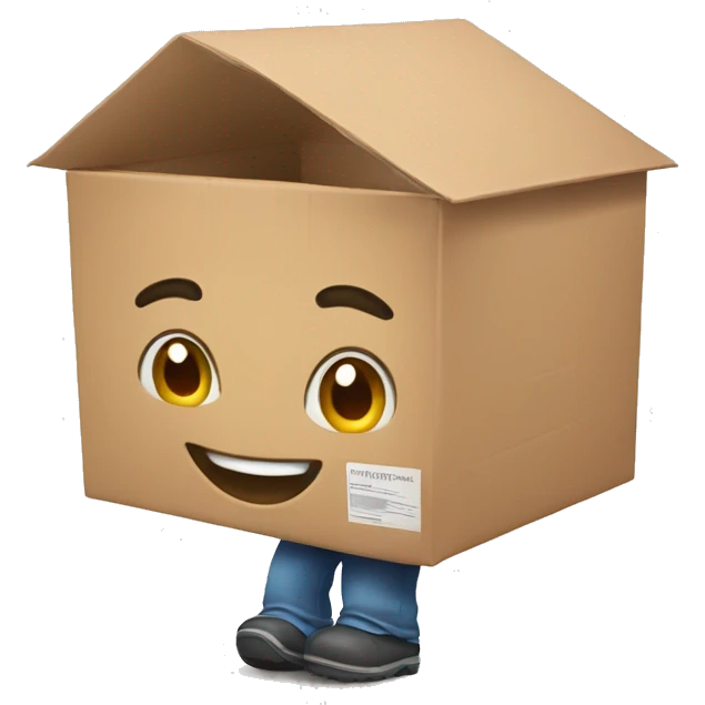Happy moving day! emoji