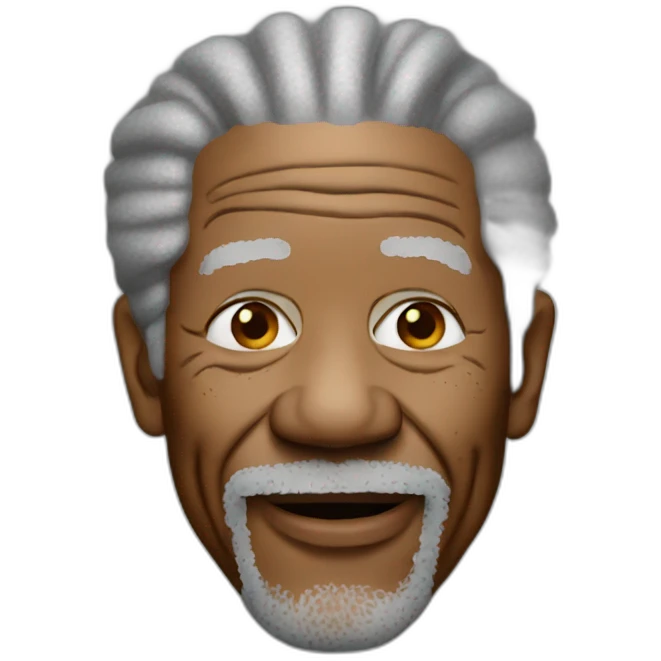 Morgan freeman emoji