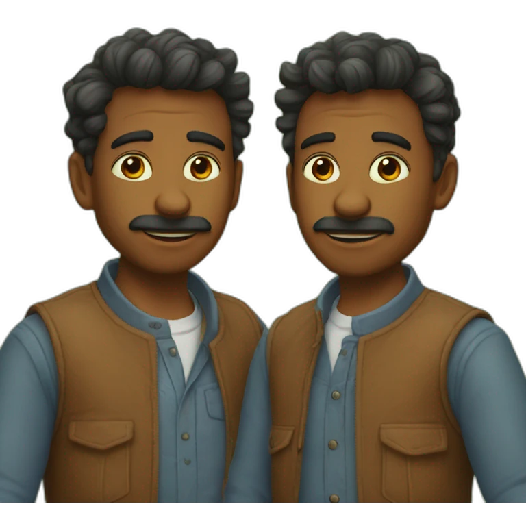 deux frère deux fauves emoji