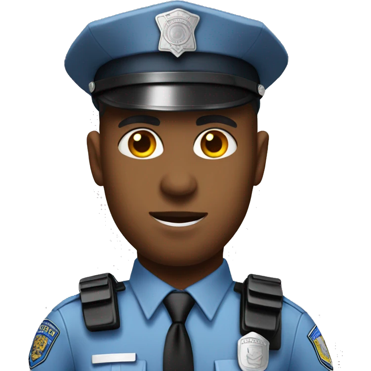 white policeofficer emoji