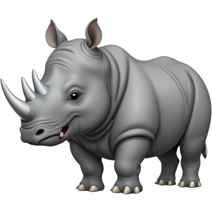 angry rhinoceros emoji