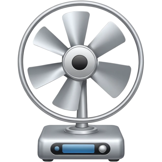 Fan  emoji